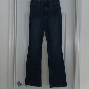 New Nine West Jeans NW Sams Marianna Embroidered Pockets Boot Cut Missy So 6/27